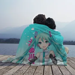 Плед 3D Hatsune Miku, Мику Хацунэ - фото 2
