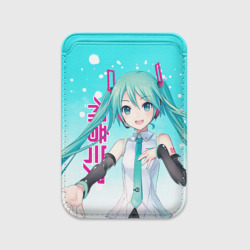Картхолдер Magsafe магнитный Hatsune Miku, Мику Хацунэ