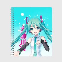 Тетрадь Hatsune Miku, Мику Хацунэ