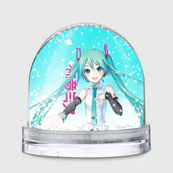 Игрушка Снежный шар Hatsune Miku, Мику Хацунэ