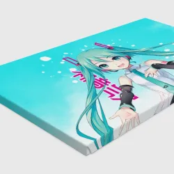 Холст прямоугольный Hatsune Miku, Мику Хацунэ - фото 2