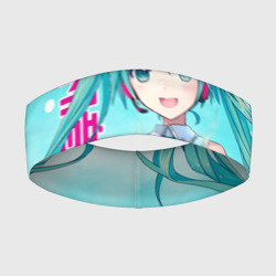 Повязка на голову 3D Hatsune Miku, Мику Хацунэ