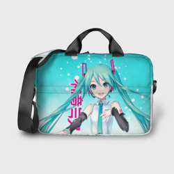 Сумка для ноутбука 3D Hatsune Miku, Мику Хацунэ