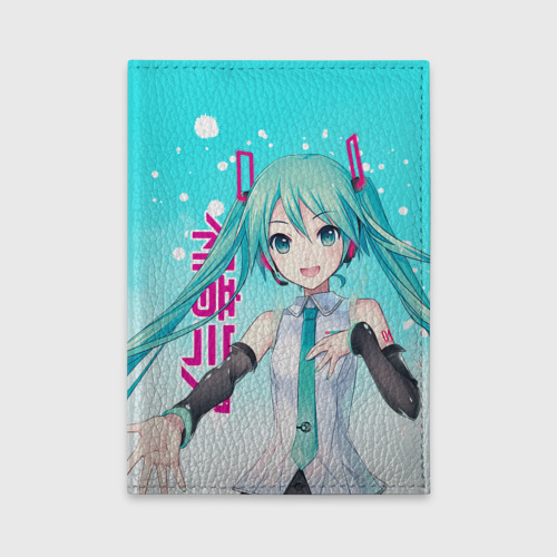 Обложка для автодокументов Hatsune Miku, Мику Хацунэ