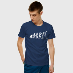 Мужская футболка хлопок Эволюция астролога - фото 2