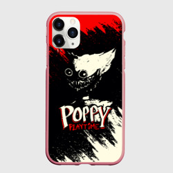Чехол для iPhone 11 Pro Max матовый Poppy Playtime Хагги Вагги Поппи плейтайм краска