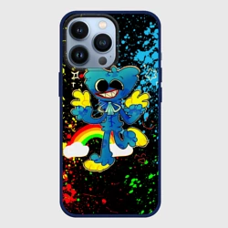 Чехол для iPhone 13 Pro Poppy Playtime Хагги Вагги Поппи плейтайм брызги красок