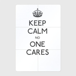 Магнитный плакат 2Х3 Keep Calm no one cares