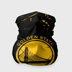 Бандана-труба 3D Golden State Warriors: брызги красок