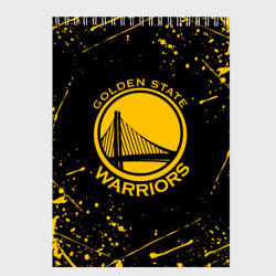 Скетчбук Golden State Warriors: брызги красок