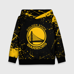 Детская толстовка 3D Golden State Warriors: брызги красок