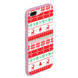 Чехол для iPhone 7Plus/8 Plus матовый Christmas Deer - фото 2