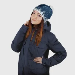Шапка 3D c помпоном Snow - фото 2