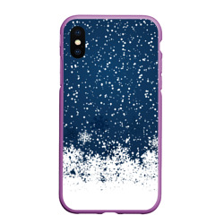 Чехол для iPhone XS Max матовый Snow
