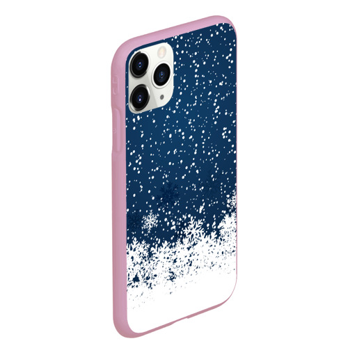 Чехол для iPhone 11 Pro Max матовый Snow, цвет розовый - фото 3