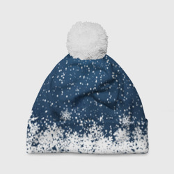Шапка 3D c помпоном Snow