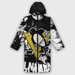 Мужской дождевик 3D Питтсбург Пингвинз Pittsburgh Penguins