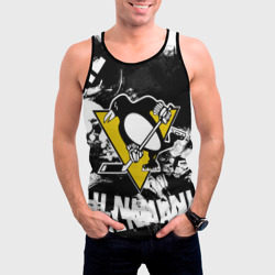 Мужская майка 3D Питтсбург Пингвинз Pittsburgh Penguins - фото 2