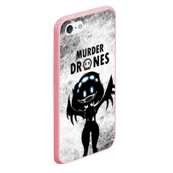 Чехол для iPhone 5/5S матовый Murder Drones - фото 2