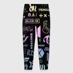 Мужские брюки 3D K-pop лого исполнителей
