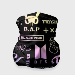 Бандана-труба 3D K-pop лого исполнителей