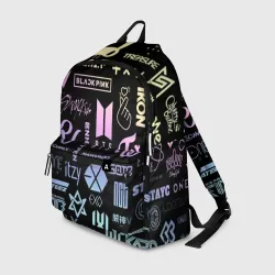 Рюкзак 3D K-pop лого исполнителей