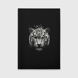 Обложка для автодокументов Черно-Белый Тигр. Head