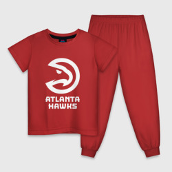 Детская пижама хлопок Атланта Хокс, Atlanta Hawks