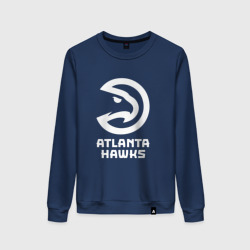 Женский свитшот хлопок Атланта Хокс, Atlanta Hawks