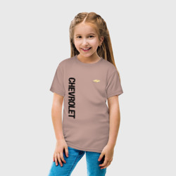 Детская футболка хлопок Шевроле Логотип - фото 2