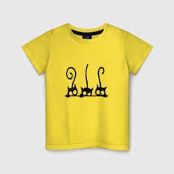 Детская футболка хлопок Три cat