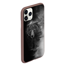 Чехол для iPhone 11 Pro Max матовый Evil bear - фото 2