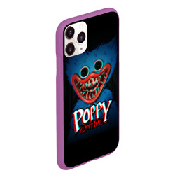 Чехол для iPhone 11 Pro Max матовый Poppy Playtime glitch Поппи плейтайм - фото 2