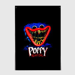 Постер Poppy Playtime, Хагги Вагги Поппи плейтайм