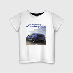 Детская футболка хлопок Lamborghini Urus Sport