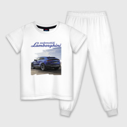 Детская пижама хлопок Lamborghini Urus Sport