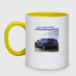 Кружка двухцветная Lamborghini Urus Sport