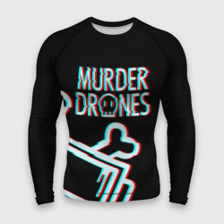 Мужской рашгард 3D Murder Drones Дроны убийцы