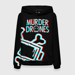 Женская толстовка 3D Murder Drones Дроны убийцы