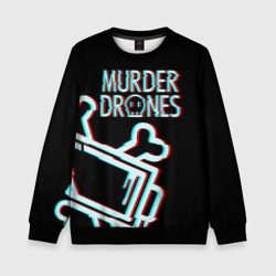 Детский свитшот 3D Murder Drones Дроны убийцы