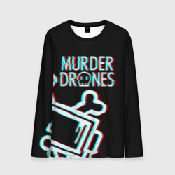 Мужской лонгслив 3D Murder Drones Дроны убийцы