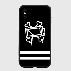 Чехол для iPhone XS Max матовый Murder Drones кофта Узи