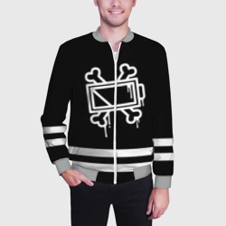 Мужской бомбер 3D Murder Drones кофта Узи - фото 2