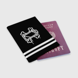 Обложка для паспорта матовая кожа Murder Drones кофта Узи - фото 2