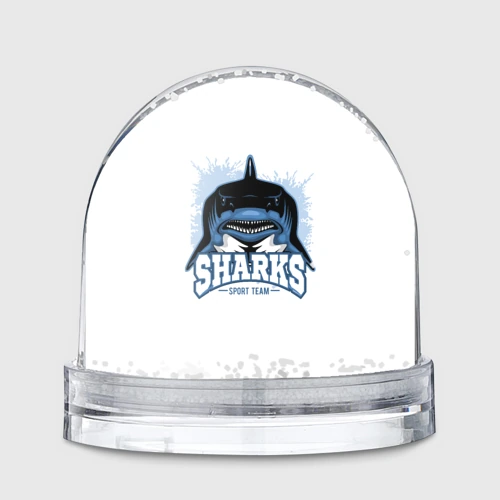 Игрушка Снежный шар Акула Sharks