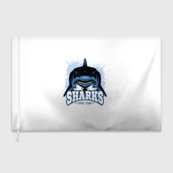 Флаг 3D Акула Sharks