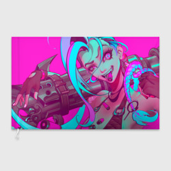 Флаг 3D Jinx Pink