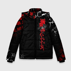 Зимняя куртка для мальчиков 3D Tokyo Revengers red style team