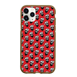 Чехол для iPhone 11 Pro Max матовый Hipster Santa