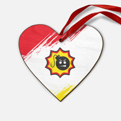 Деревянная игрушка Сердце Serious Sam Сериос Сэм